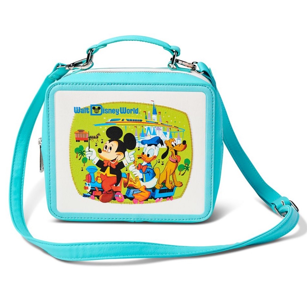 NWOT Disney Loungefly Crossbody 50th Anniversary Vault Collection Lunchbox Bag